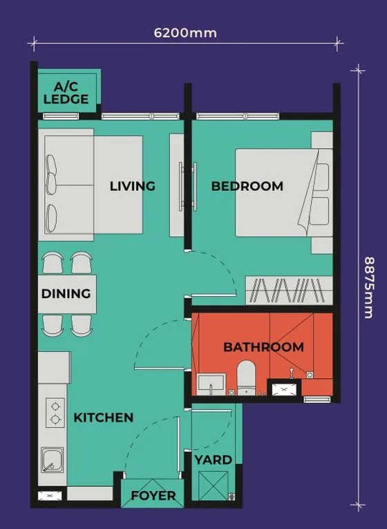 Type A1 Layout Plan