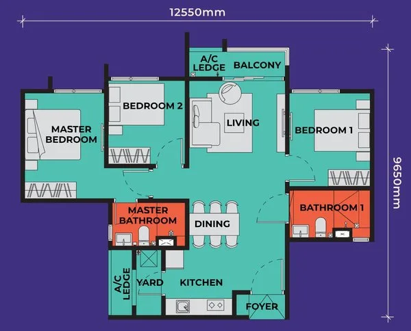 Type C1 Layout Plan