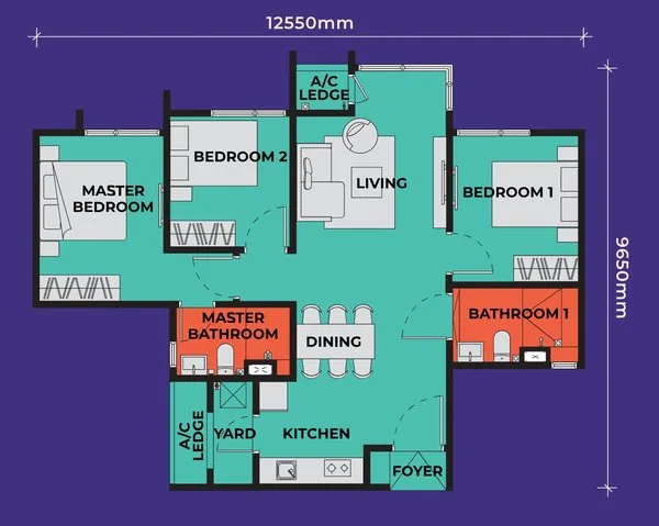 Type C2 Layout Plan
